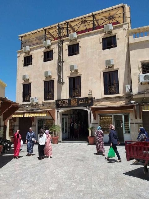 Exterior view of Hotel Lahlou Oujda, 3-star hotel in central Oujda Morocco