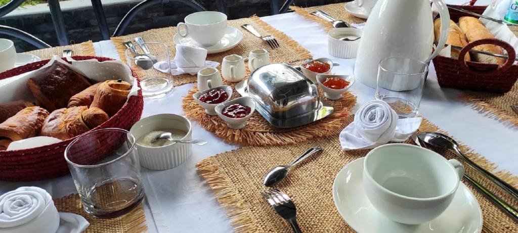 Breakfast area at Nosy Be Sun Hôtel serving fresh morning meals