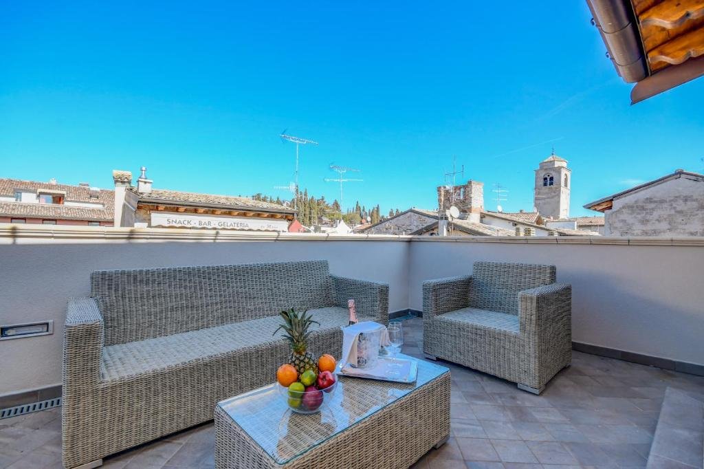 View of Lake Garda near Luxury Suite Sirmione Sirmione Italy