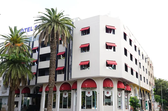 Exterior view of Hôtel Sabah in Mohammedia, Morocco on Hotels.com.