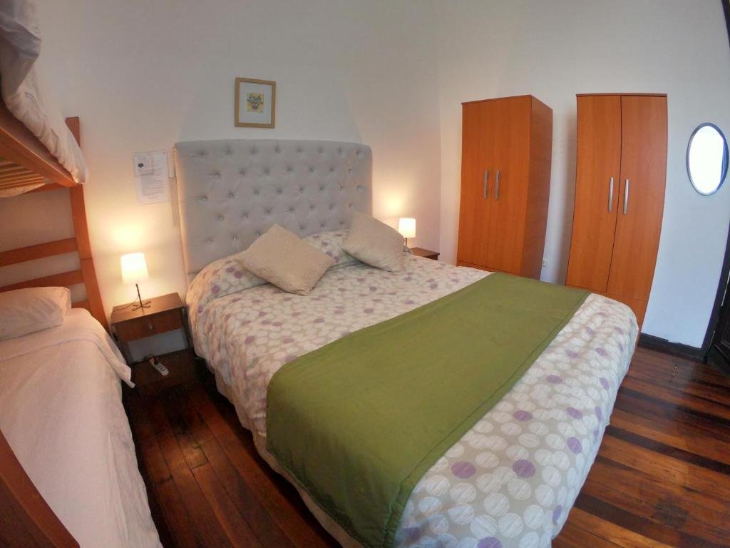 Private room at Volta Inn Hostel with natural light