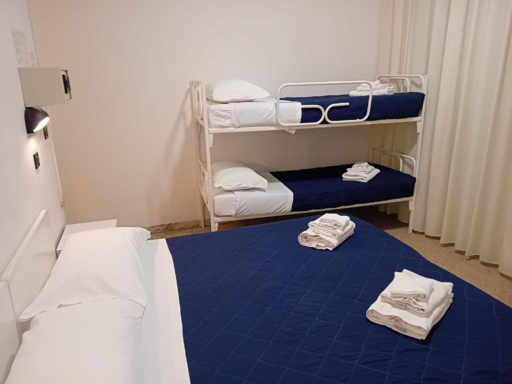 Family room at Hotel Mira in Rivazzurra